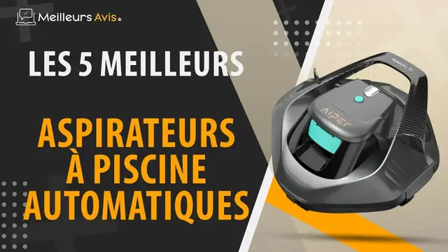 Video thumbnail for ⭐️ MEILLEUR ASPIRATEUR À PISCINE AUTOMATIQUE - Comparatif 2024