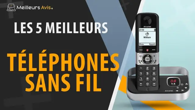 Video thumbnail for ⭐️ MEILLEUR TÉLÉPHONE SANS FIL - Avis & Guide d'achat (Comparatif 2022)