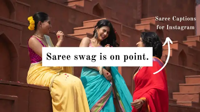 Video thumbnail for Best Saree Captions for Instagram | Saree Caption in 2024