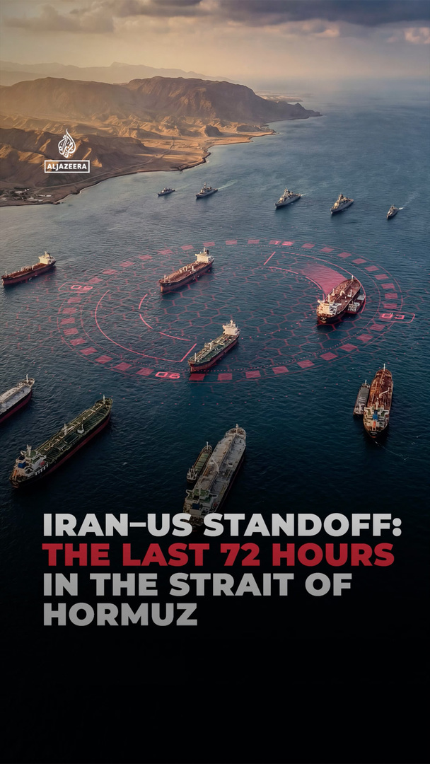 Video thumbnail for Iran–US standoff: The last 72 hours in the Strait of Hormuz explained