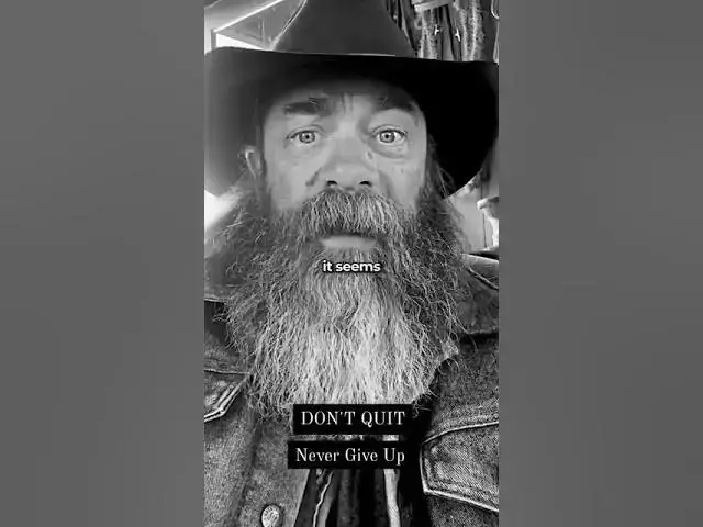 'Video thumbnail for “DON’T QUIT. NEVER GIVE UP. 💯'