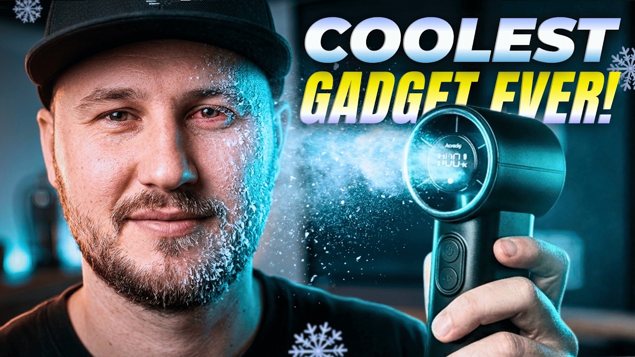 Video thumbnail for Aecooly Cold Air Portable Cooling System
