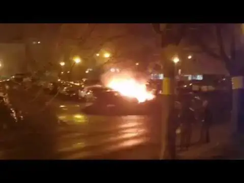 Video thumbnail for Pożar samochodu w Zielonej Górze