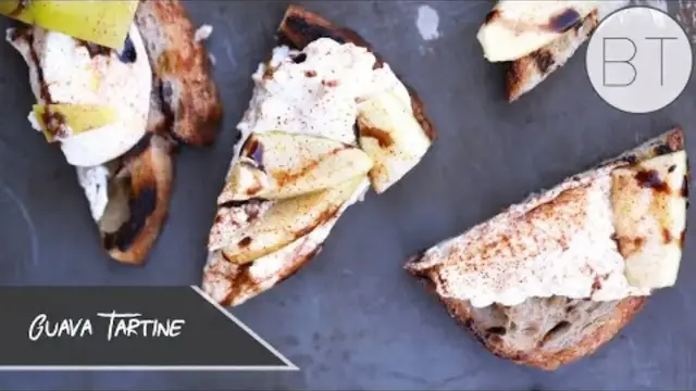 'Video thumbnail for Guava (Guayaba) Tartine'