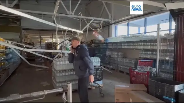 'Video thumbnail for Thousands left without power in Zaporizhzhia as Russian drone attacks cause damage'