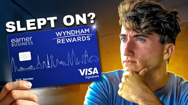 Video thumbnail for anthony venture: underrated wyndham business card? gas rewards, caesars diamond status, and vacasa stays!