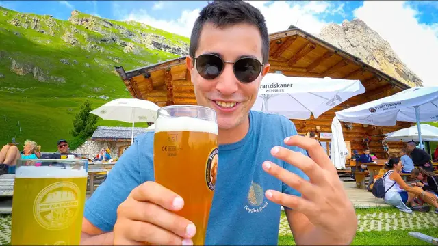 Video thumbnail for Eating SOUTH TYROLEAN FOOD in Italian Dolomites (IS THIS EVEN ITALY?!)