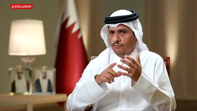 'Video thumbnail for Several points in Trump’s plan need clarification, negotiation: Qatar’s PM'