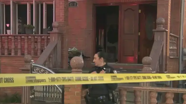 'Video thumbnail for Woman stabbed to death in Queens, room set on fire'
