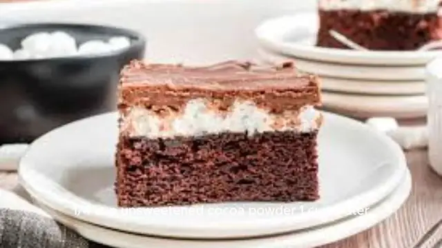 Video thumbnail for Mississippi Mud Cake