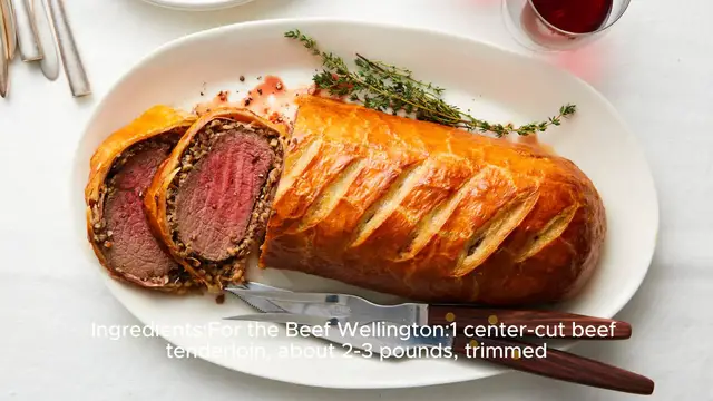 Video thumbnail for Beef Wellington Recipe