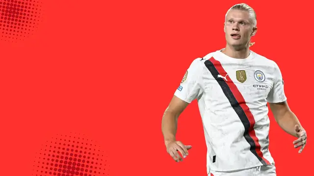 'Video thumbnail for Erling Haaland and Manchester City train with their sights set on delivering a better season'