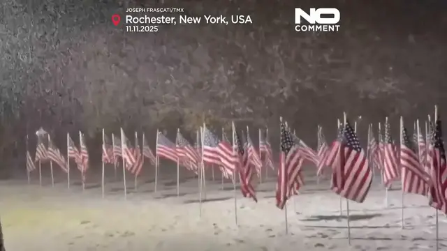 'Video thumbnail for First snow of the season: Record cold hits southeastern US as 18 million under freeze warning'