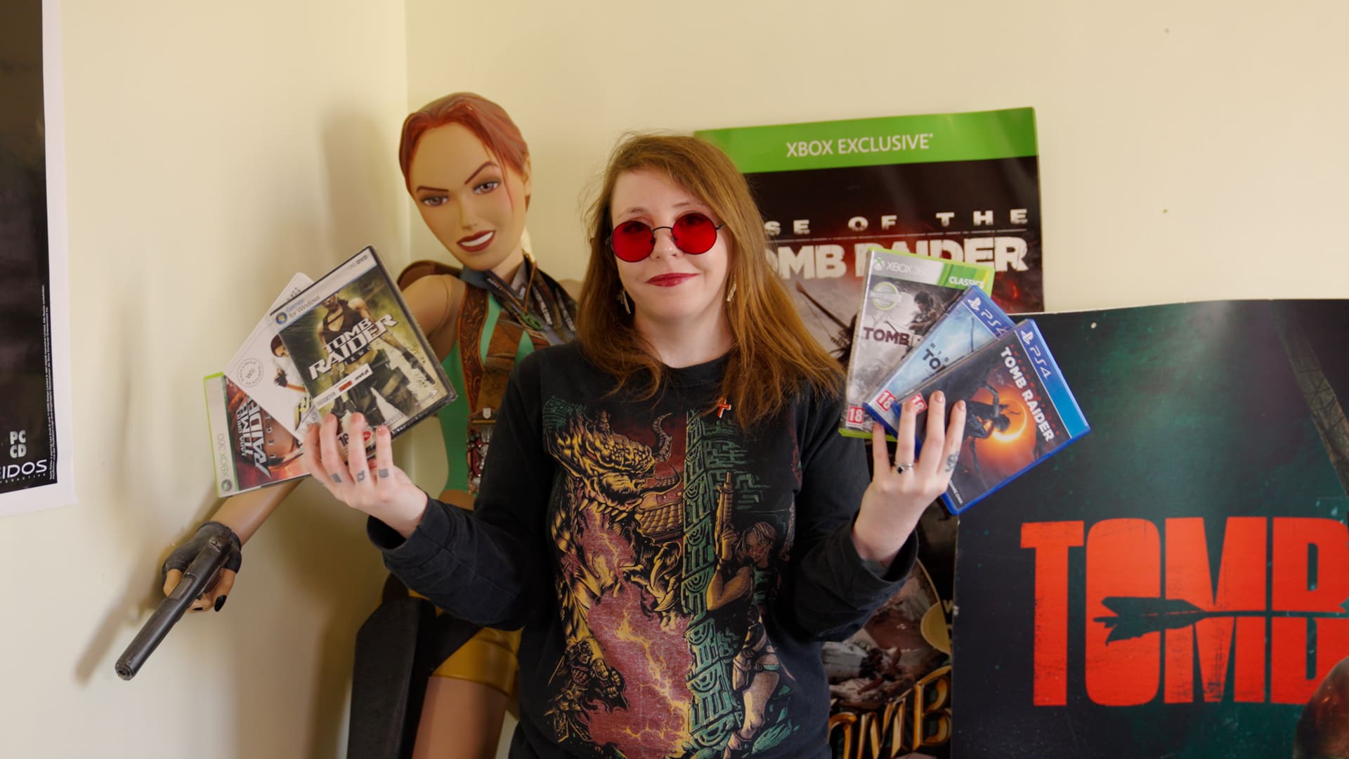 Video thumbnail for Largest Tomb Raider Video Game Collection