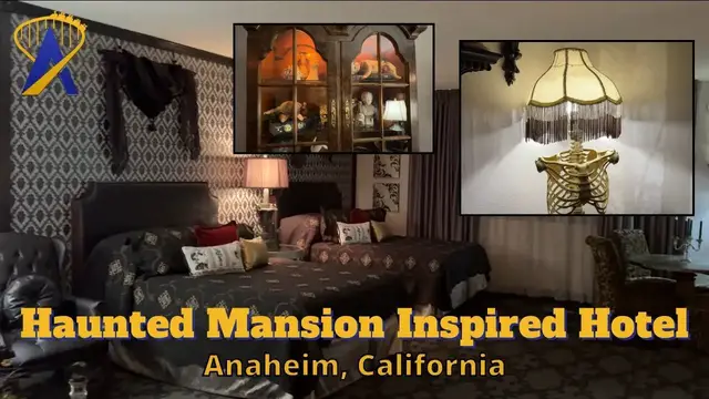 Video thumbnail for Haunted Mansion Inspired "Sargon's Darkwood Chamber" at Anaheim Majestic Garden Hotel - Anaheim, CA