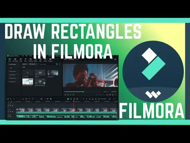 Video thumbnail for How To Draw Rectangular Shapes In Filmora