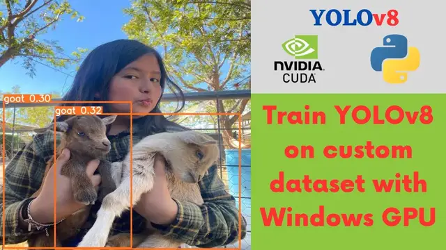 Video thumbnail for YOLOv8 | Train YOLOv8 on Custom dataset in Windows GPU