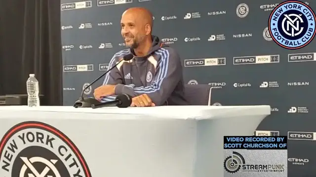 'Video thumbnail for stream punk soccer: pascal jansen's post-match reaction to nycfc's 4-0 loss against inter miami'