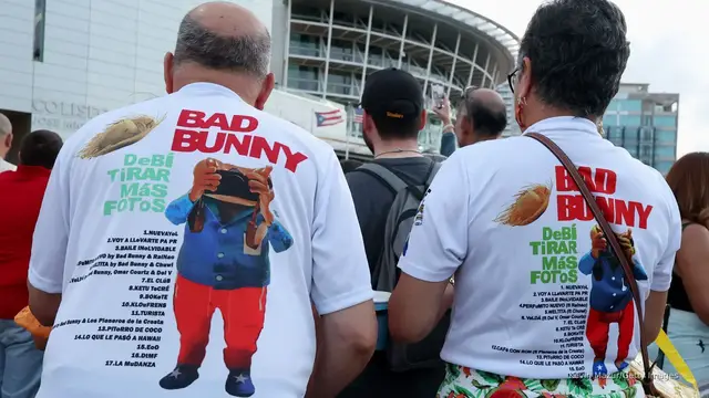 'Video thumbnail for Bad Bunny's residency pumps $400 million into Puerto Rico's economy'
