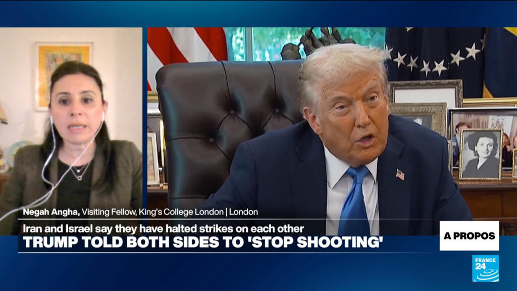 Video thumbnail for Trump 'can influence pace, scale and political boundaries of Israeli action', analyst says