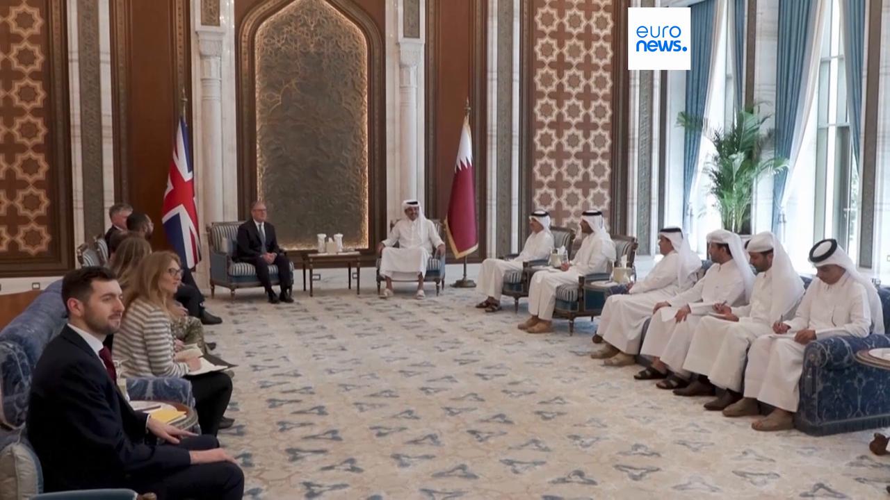 Video thumbnail for JD Vance warns Iran not to "play" US during planned talks in Pakistan