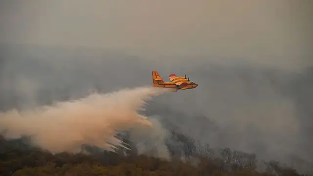 'Video thumbnail for Morocco battles fierce wildfire in Amelay forest'