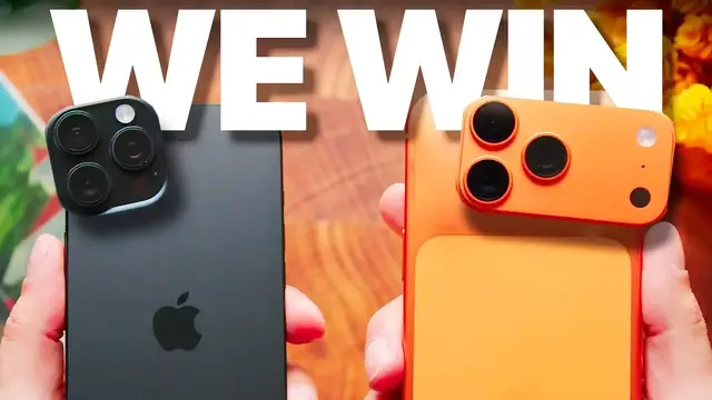 'Video thumbnail for Did Apple screw up? iPhone 17 Pro vs iPhone 16 Pro'