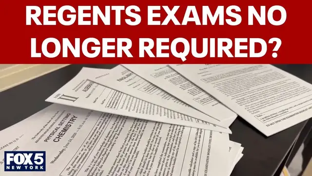 Video thumbnail for NY ends Regents exams as graduation requirement