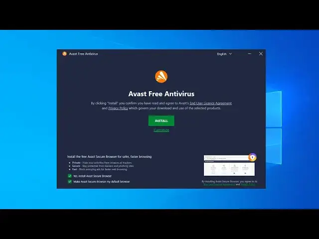'Video thumbnail for How To Download And Install Avast Free Antivirus On Your Windows Computer'
