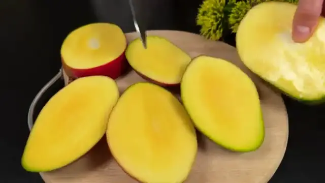 'Video thumbnail for Mango Mousse Dessert in 5 Minutes – No Bake, Family Favorite!'