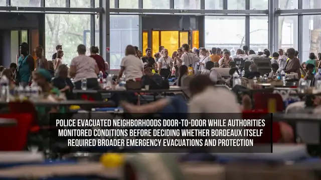 Video thumbnail for Wildfires Advance Toward Bordeaux as France and Spain Battle Massive Blazes.