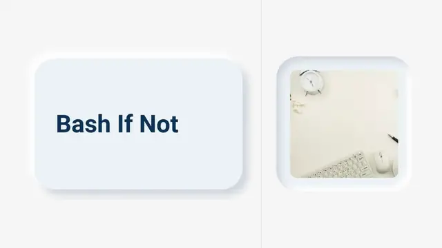 Video thumbnail for bash if not | 'if-not' logic in shell scripting | 'if-not' constructs