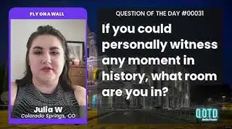 Video thumbnail for Julia wants to witness the Salem Witch Trials. Answering age-old questions!