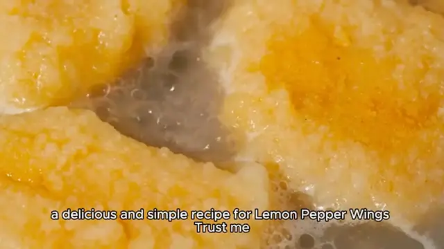 Video thumbnail for Lemon Pepper Wings recipe