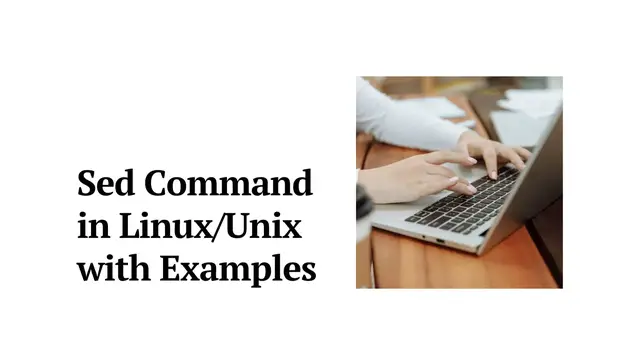 Video thumbnail for Sed Command in LinuxUnix with examples | Advanced 'sed' Commands