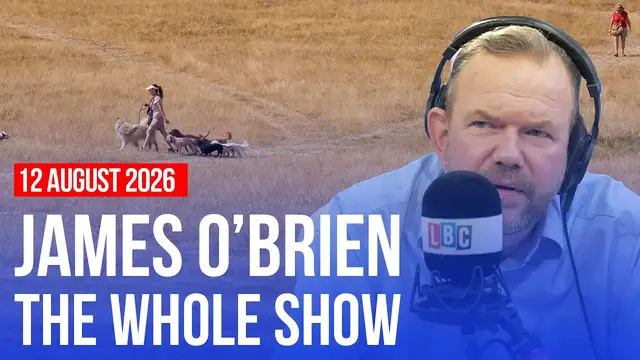 Video thumbnail for 'We aren't frightened enough about climate change' | James O'Brien - The Whole Show