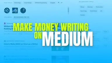 'Video thumbnail for How to Make Money on Medium (Getting Paid to Write for Medium)'
