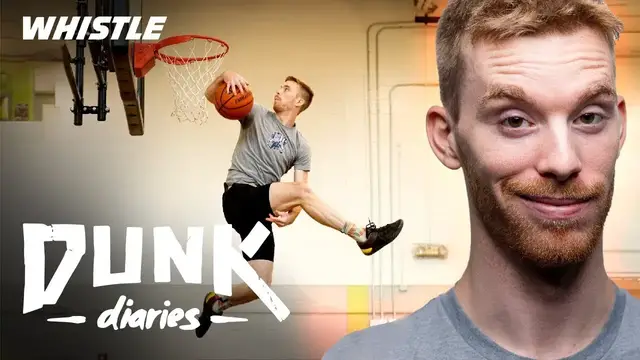 'Video thumbnail for He Has A 50 INCH VERTICAL!! | CRAZY Connor Barth Dunks'