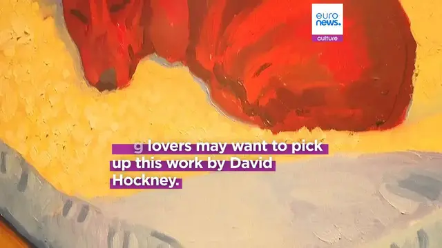 Video thumbnail for Rare Kandinsky masterpiece and Hockney’s beloved dog painting head to London auction
