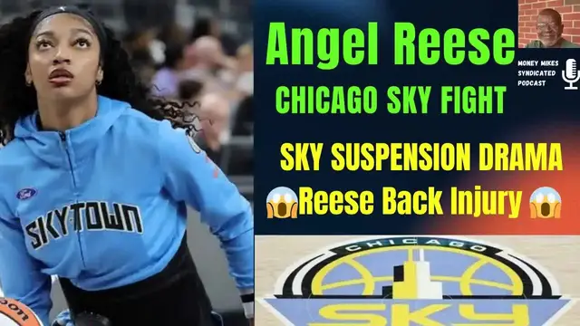 'Video thumbnail for money mike’s syndicated podcast: angel reese's back injury & suspension: what's next for the chicago sky and the wnba?'