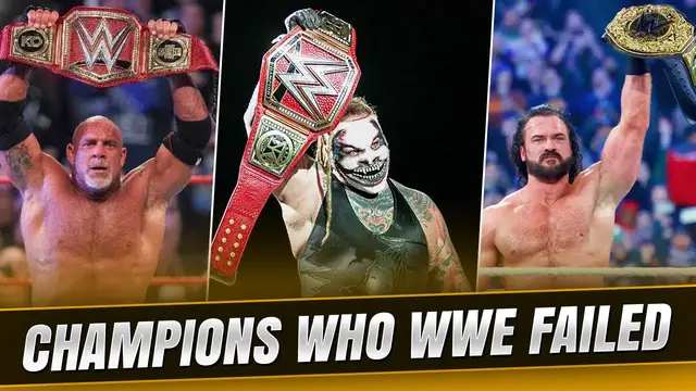 'Video thumbnail for 5 times wrestling promotions failed their own world champions'