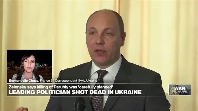 'Video thumbnail for Leading Ukrainian politician assassinated in western Ukraine'