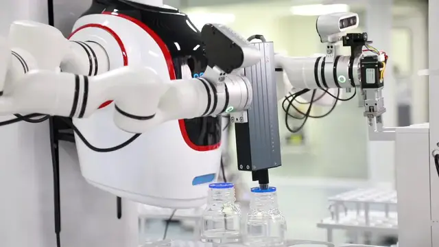 Video thumbnail for China: AI Agent MatBrain Aids Materials Research in Shenzhen.