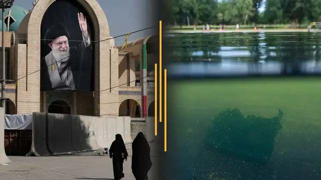 Video thumbnail for Iran preps for supreme leader’s funeral; Olympian charged with Reflecting Pool vandalism