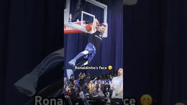 Video thumbnail for (360) nba all star celebrity game: krown dunk!