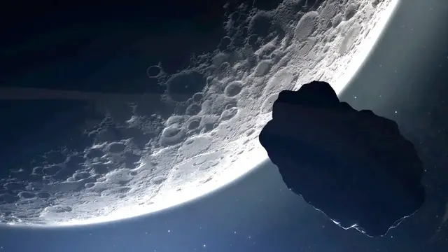 Video thumbnail for Moon Meteorite Hints at Ancient Lunar Oceans