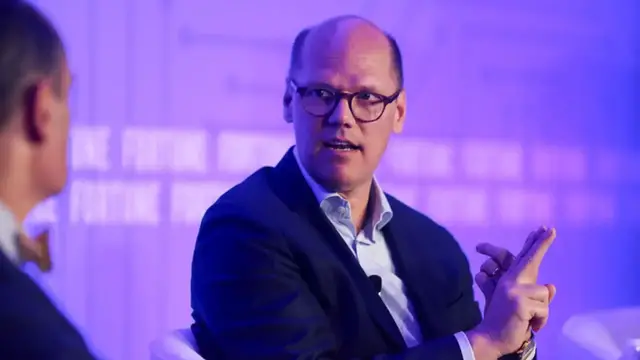 Video thumbnail for Bayer's move to cut middle managers was not "slash and burn," exec says