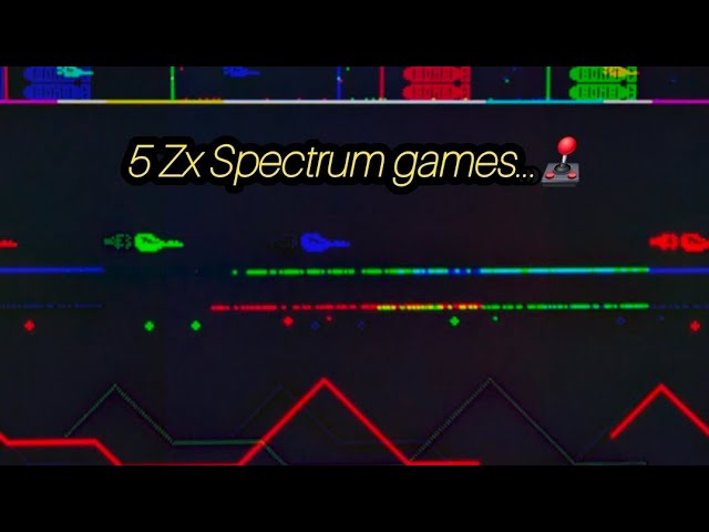 Video thumbnail for Back again with 5 Speccy games 🕹