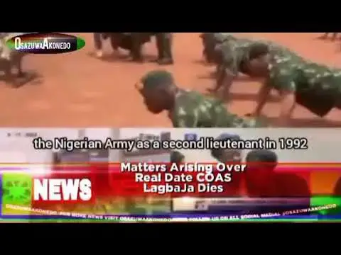 Video thumbnail for Matters Arising Over Real Date COAS LagbaJa Dies