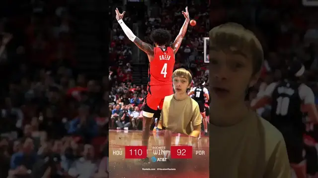 'Video thumbnail for The Houston rockets are cooking     #nba #basketball #jalengreen #shorts'